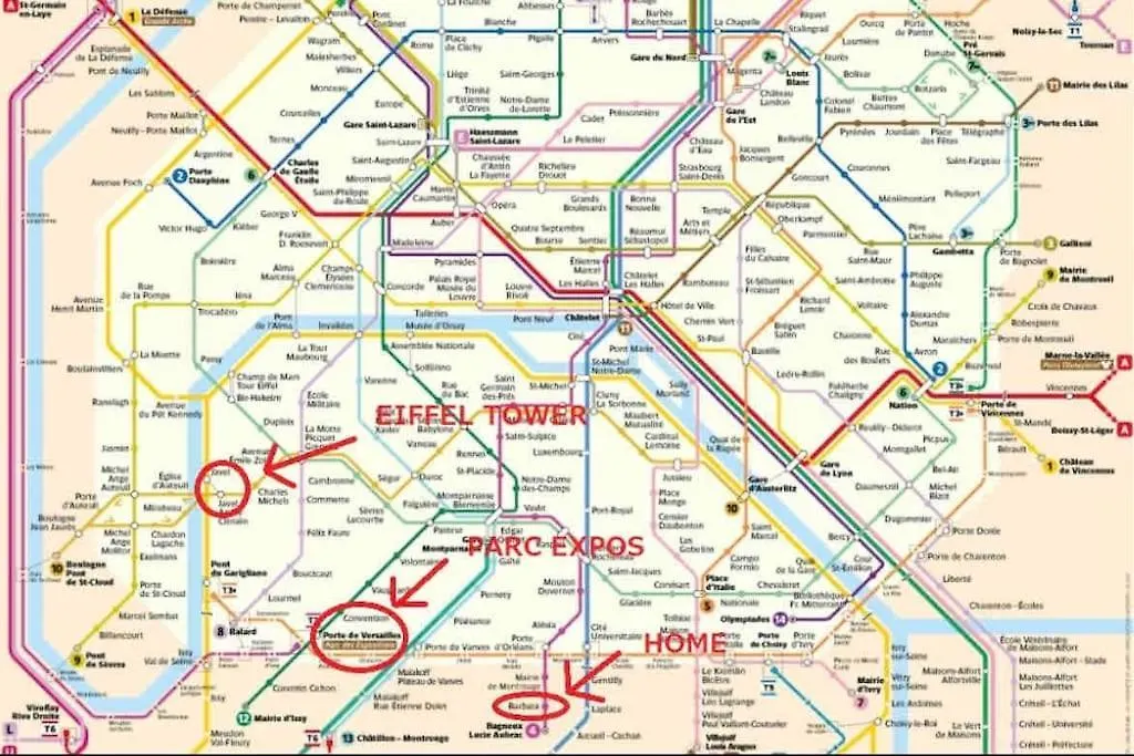 Vila Bx - Maison 10 Rooms - 12 Beds - Metro Paris Expo Montrouge